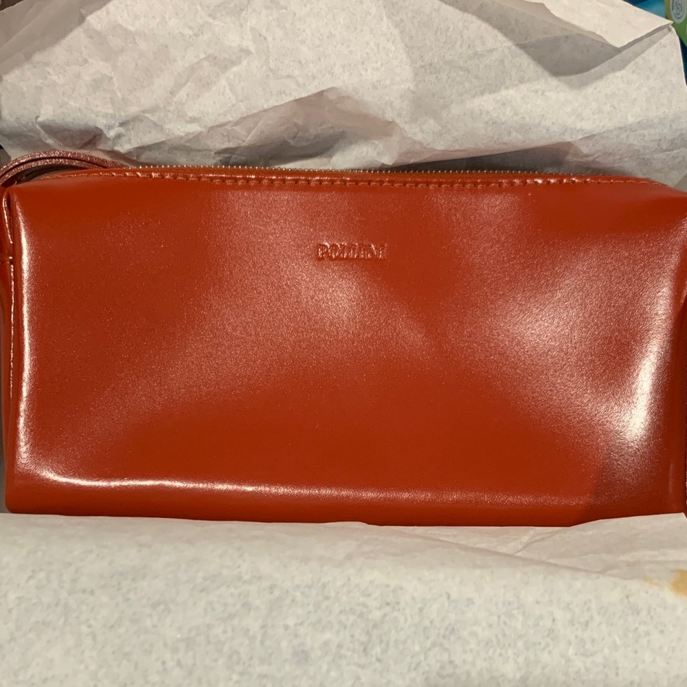 Pollini Red Clutch